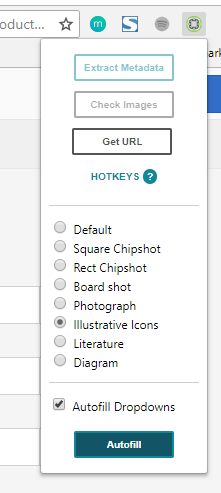 Digital Assets Manager Meta Data autofiller desktop screenshot