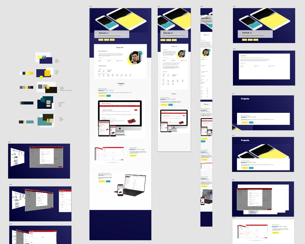 Adobe XD prototype