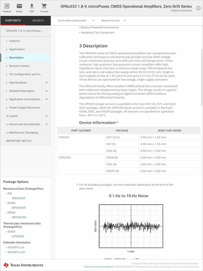 Technical Document Reader tablet screenshot