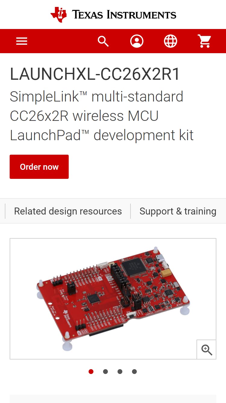 Responsive Hardware Project & Improving Front-end process phone screenshot